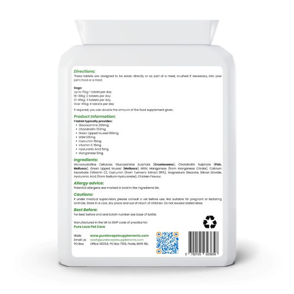 Advanced Hip & Joint 300 Tablets - Image 2